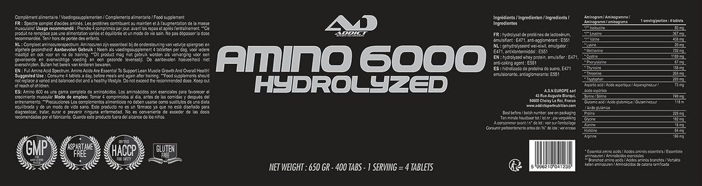 Amino EAA -amino acids 400 tablets