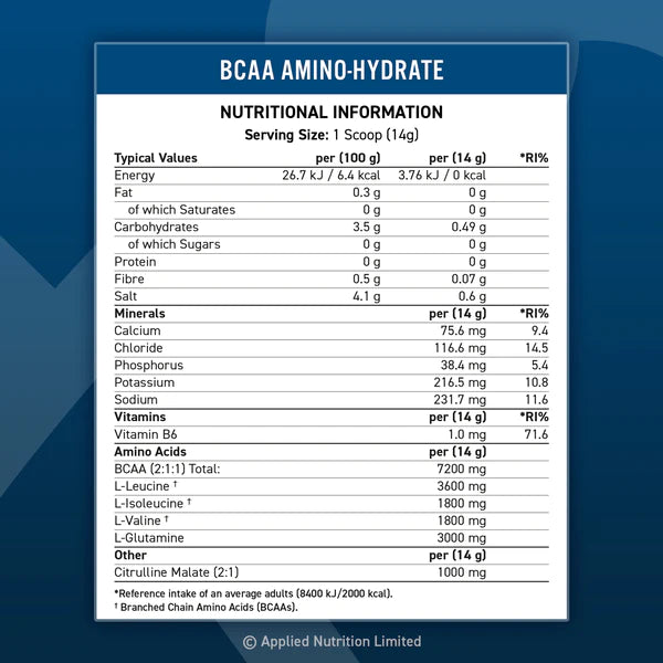 BCAA Amino-Hydrat 32 servings