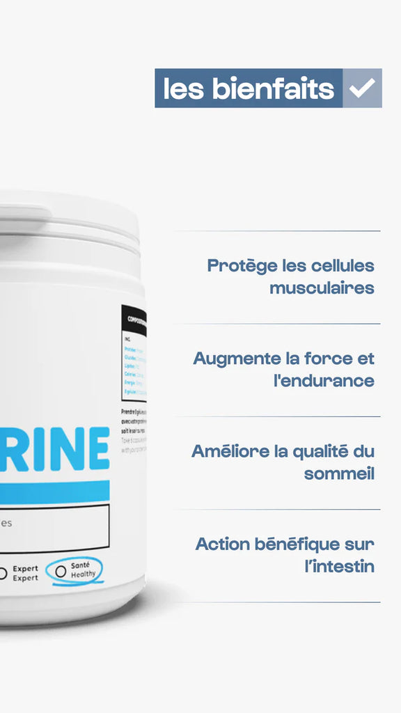 Taurine en poudre - 360 gr