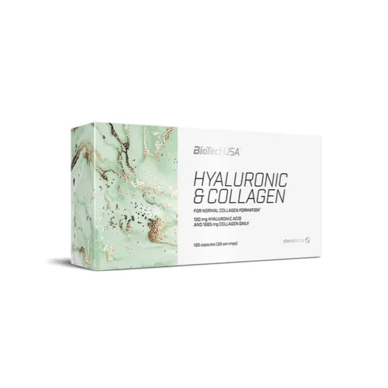 Hyaluronic & Collagène - 120 capsules