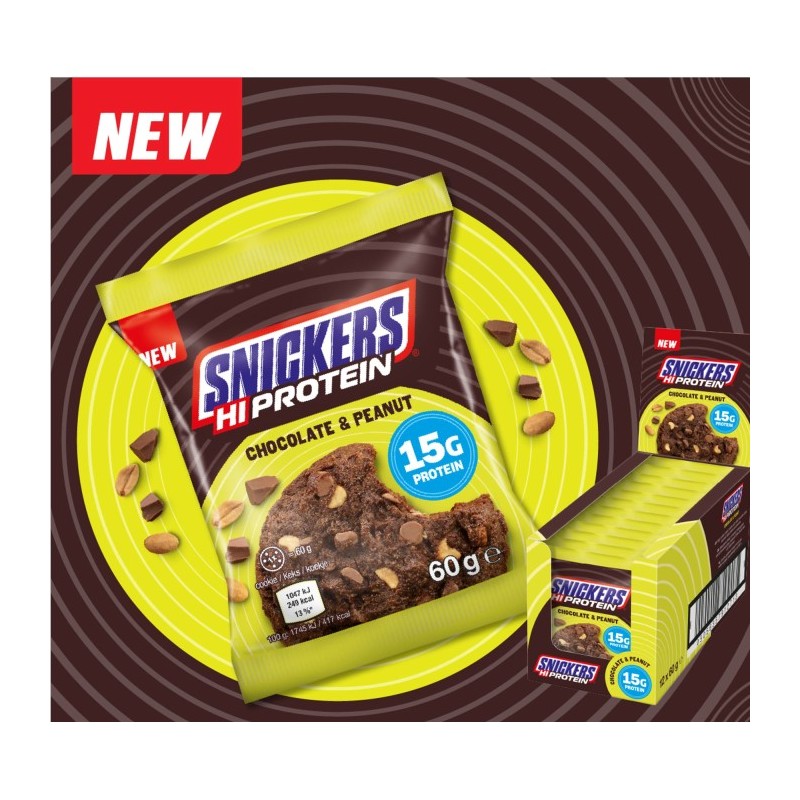 Snickers -Cookies Hi Protein -60 gr