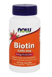 Biotin - 60 Tablets