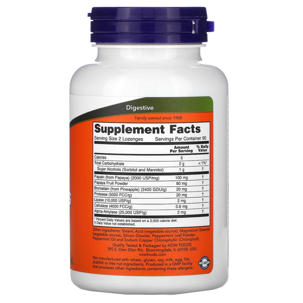 Papaya Enzymes - 180 Tablets