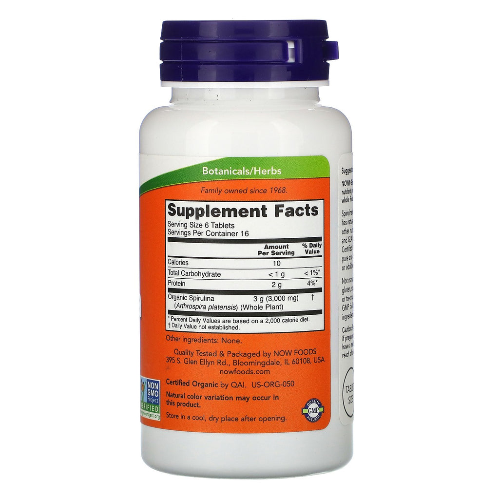 Spiruline - 200 Tablets