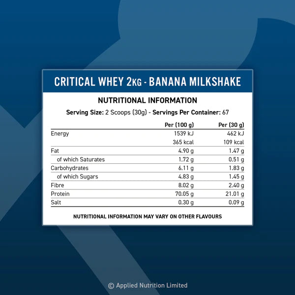 Whey Critical  2000 gr