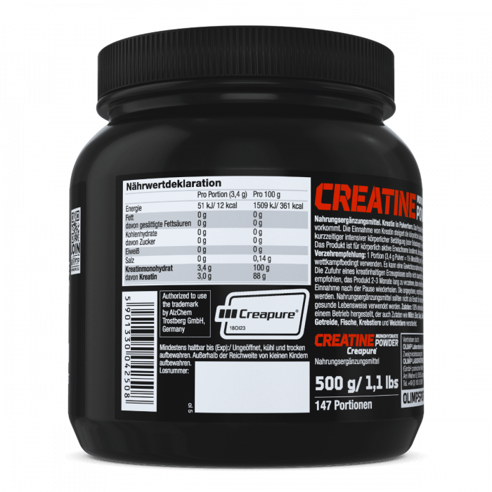 Creatin Creapure - 500 gr