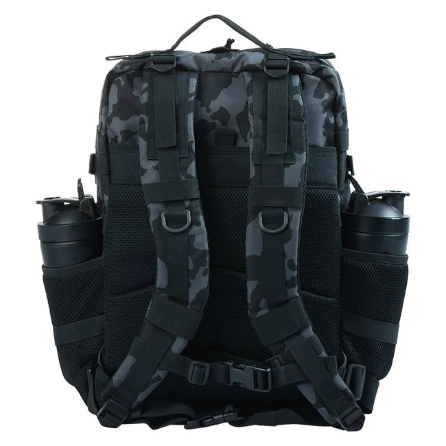 Sac à dos Tactique V1 45L Camouflage Noir – Elitex Training