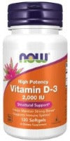 Vitamin D3 - 120 Softgels 2000IU
